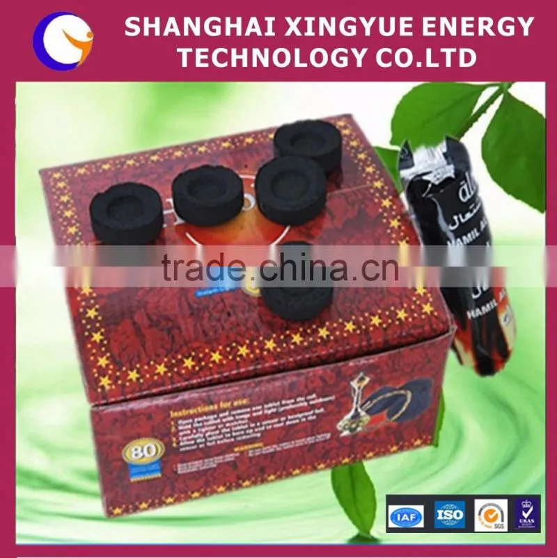 XingYue Indonesia coconut shell charcoal for shisha hot selling