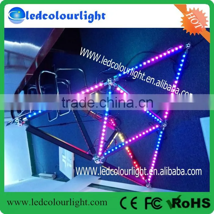 The highest quality outdoor DMX512 rgb full color led linear light