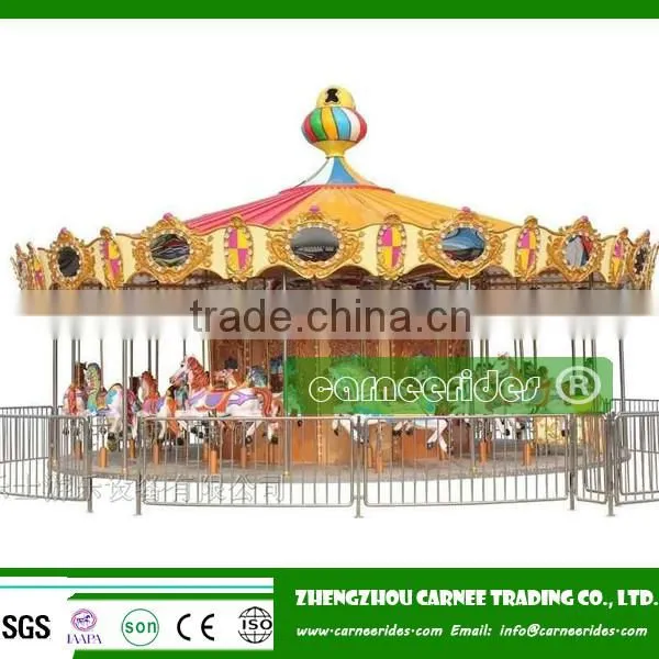 Fairground hot sale electrical equipment merry go round rides for kids!
