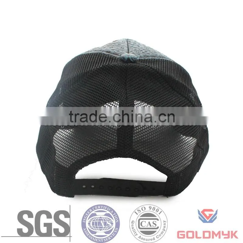 Black Mesh Cap with Special Design