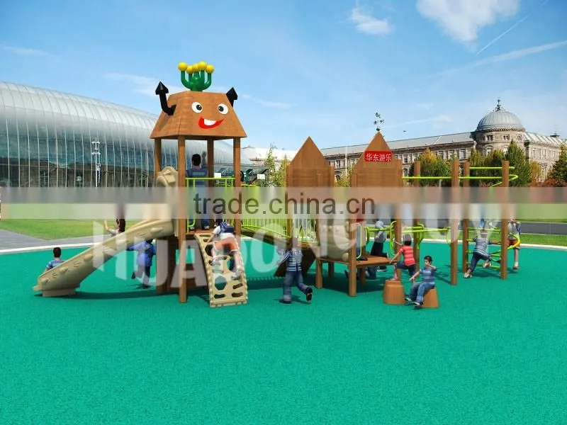 Children's slide amusement equipment, wooden slide toys