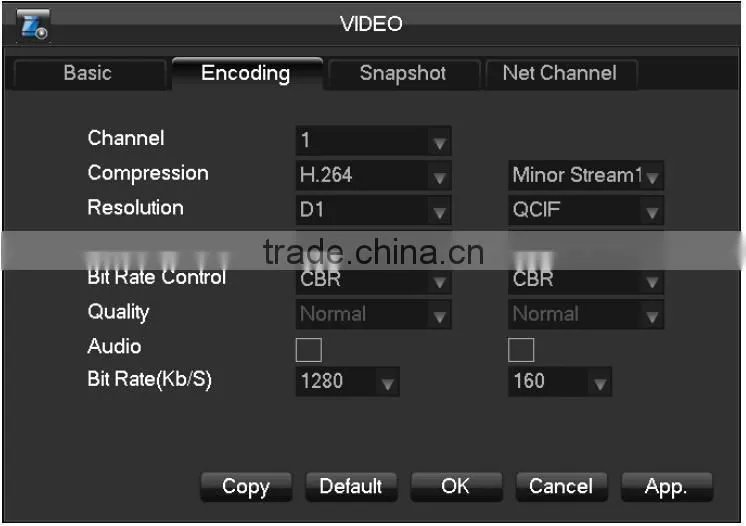 IMSeye Smart Phone App low price online rohs h.264 4ch dvr nvr