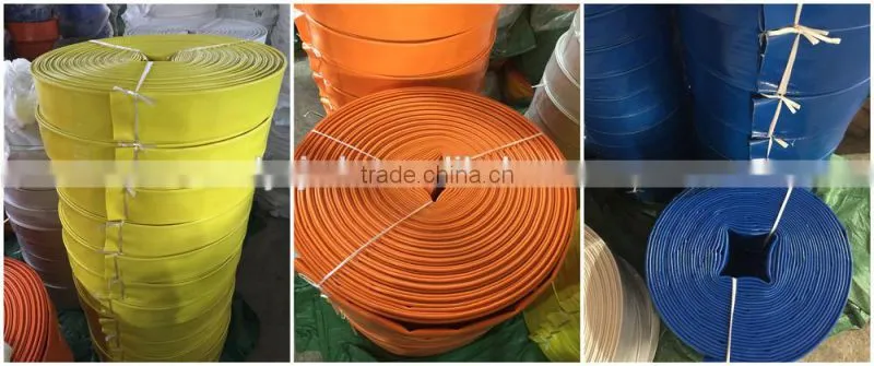 PVC Nitrile Rubber lay flat flexible sewer hose pipe