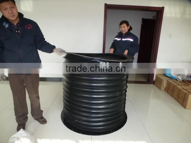 china factory hebei ruiao machine tool accessory high quality steel accordion bellows cover