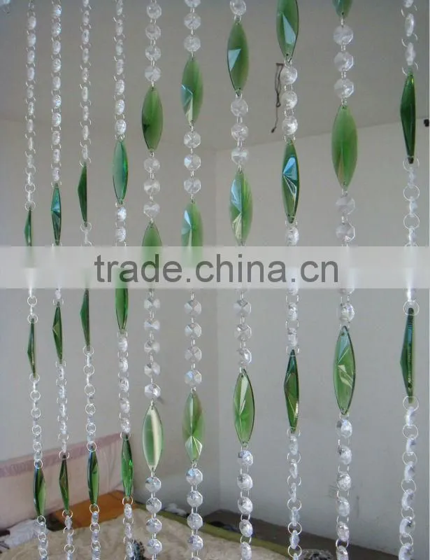 latest pretty & hot sale crystal bead curtains