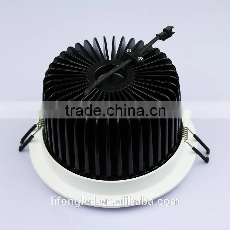 Popular LED COB downlight 32W Project and commercial lighting