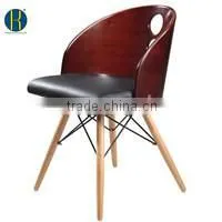 2015 Christmas Pomotional Wholesale Wooden Dining Chair for Restaurant