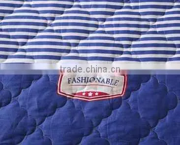 Patterned Queen Size Cooling Waterproof Memory Foam Mattress Pad