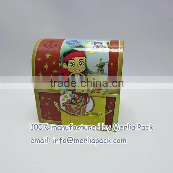 1 Kids Storage Trunk Store Cardboard Box Organize Your Little Trinkets Pirates Treasures Chest Boxes