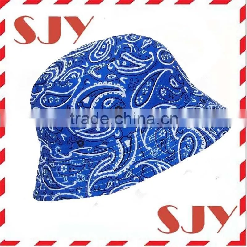 New arrival flower bucket hat wholesale colorful bucket hat