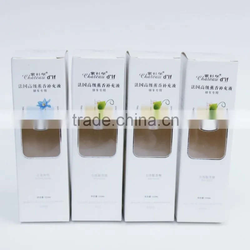 10ml packed in a paper box with window essential oil scent diffuser bottles