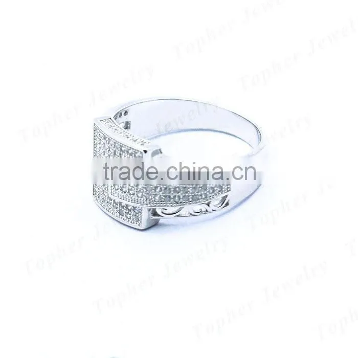 Gemstone silver925 fashion men ring