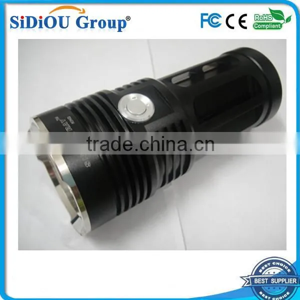 camping led flashlight 50w t6 led rechargeable flashlight