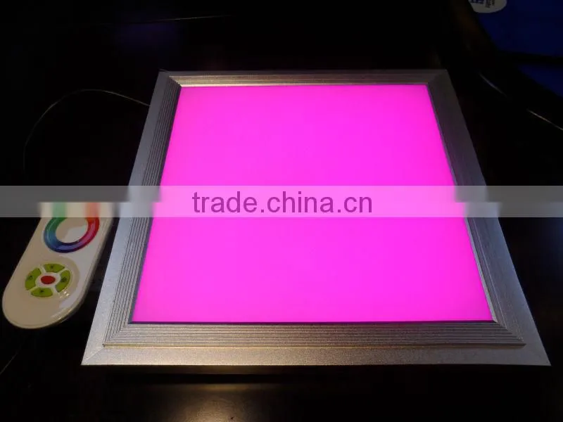 Shenzhen 39W IP54 indoor full color decoration 3 years warranty 39W 600x600 square LED suspended led panel light hoslight