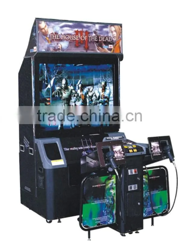 game machine/hot sale indoor arcade shooting 42 inch The House Of Dead 3 game machine
