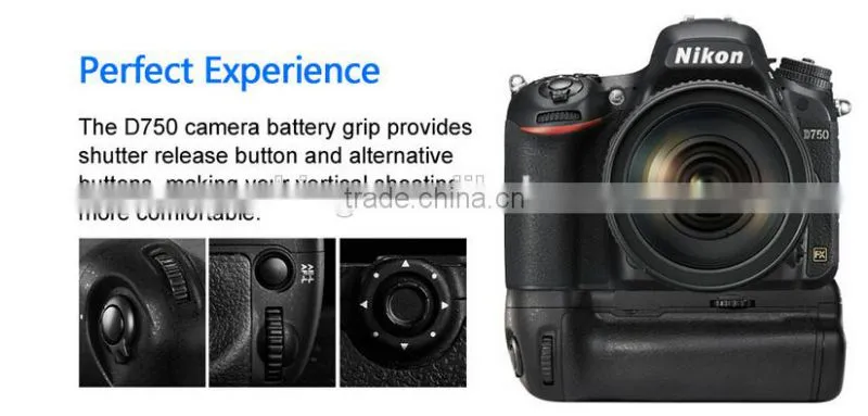 PIXEL vertax holder pack battery grip D16 for NIKON D750 MB-D16