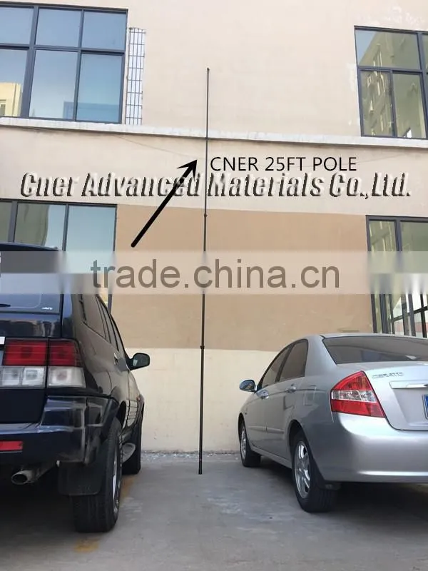 25 feet Carbon fiber telescopic tube for window cleaning poles