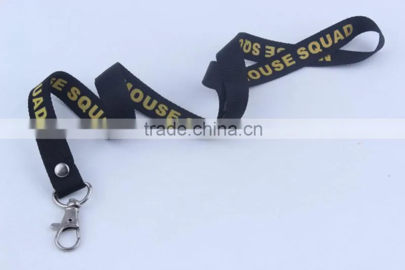 Gold Supplier lanyard strap for lanyard