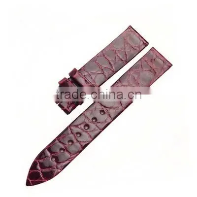High Quality 100% Alligator Leather for Apple Watch Band 42mm