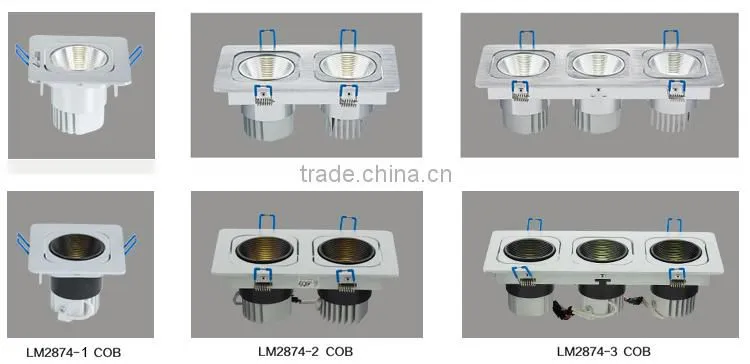 ce rohs ceiling COB crystal light
