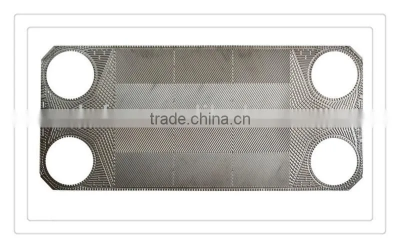 GX100 plate heat exchanger gasket and plate