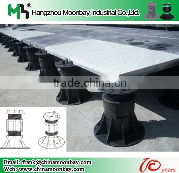 self leveling pedestal system