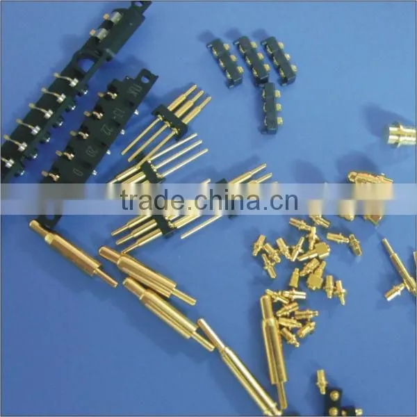 Brass pogo pin battery connector FOB Shenzhen/Hk