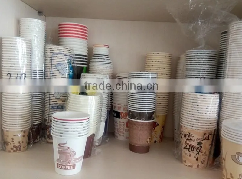 All sizes single wall paper cups in good quality made of 100% food grade paper