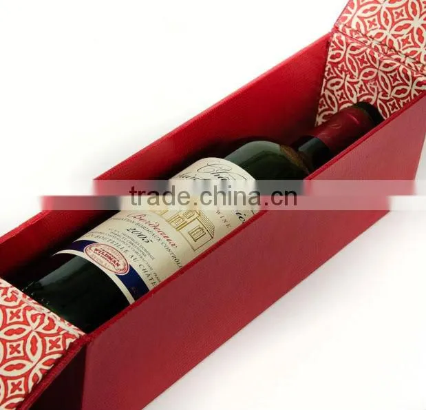 High Quality Christmas wine packaging tube paper gift box (High Quality,Fast Printing)