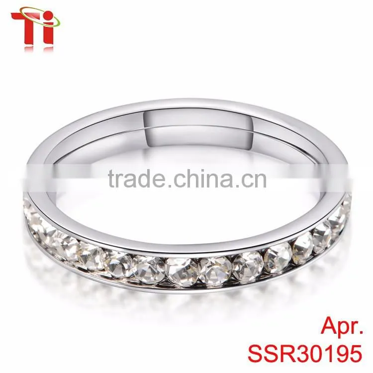 April birthstone fashion jewelry hand made diamond jewellery for accessories
