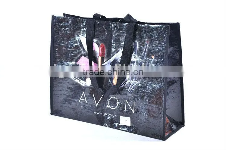 non woven/nowoven hot seal/heat seal drawstring bag