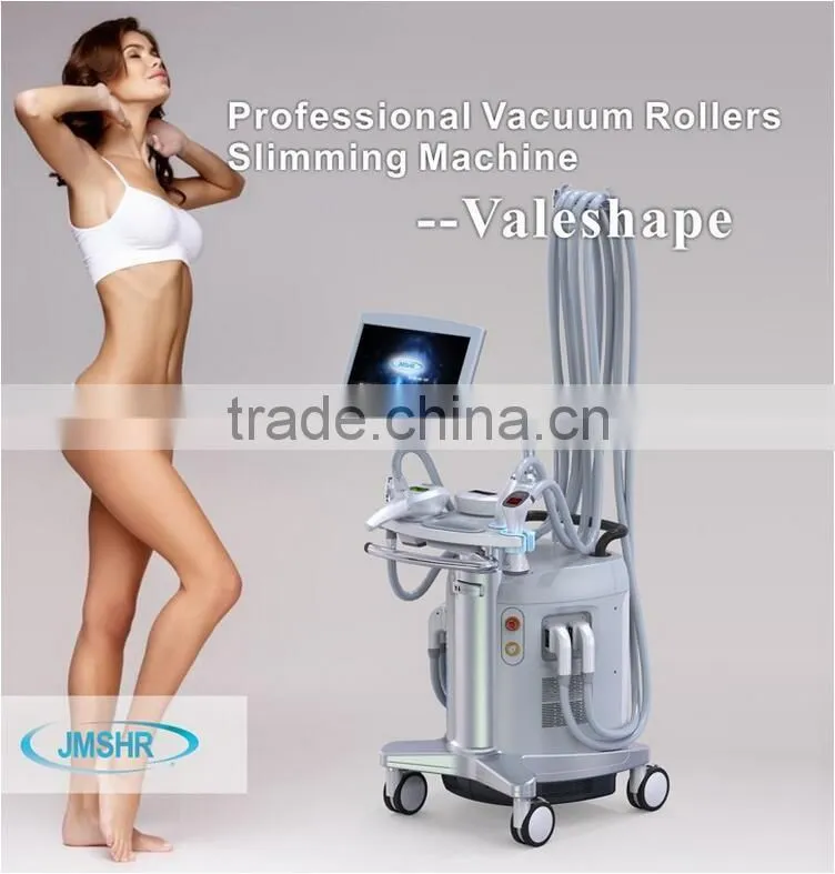 Ultrasonic Cavitation+Vacuum Liposuction+Laser+Bipolar RF+Roller Massage Best Slimming Beauty Equipment Cavitation RF Machine