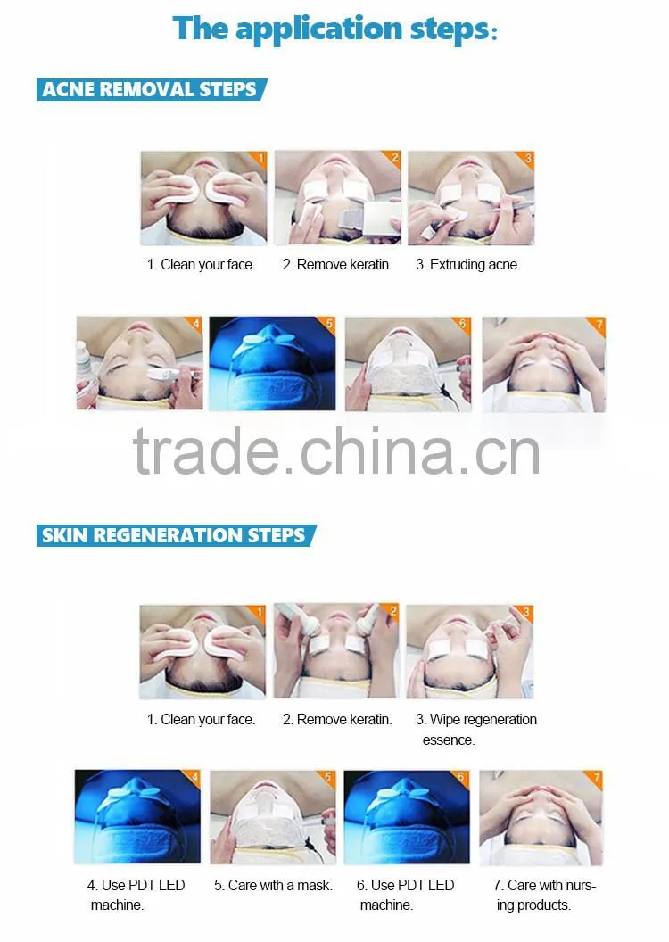 Multifunction facial beauty machine PDT led machine for anti-aging