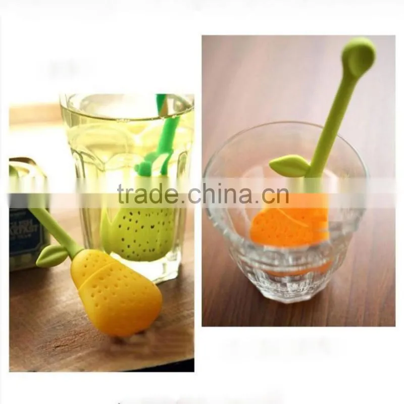 Promotion colorful Silicon Tea Filter for office