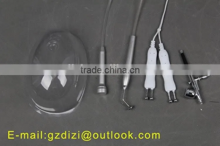 Hot selling beauty machine oxygen facial machine inject oxygen machine button version