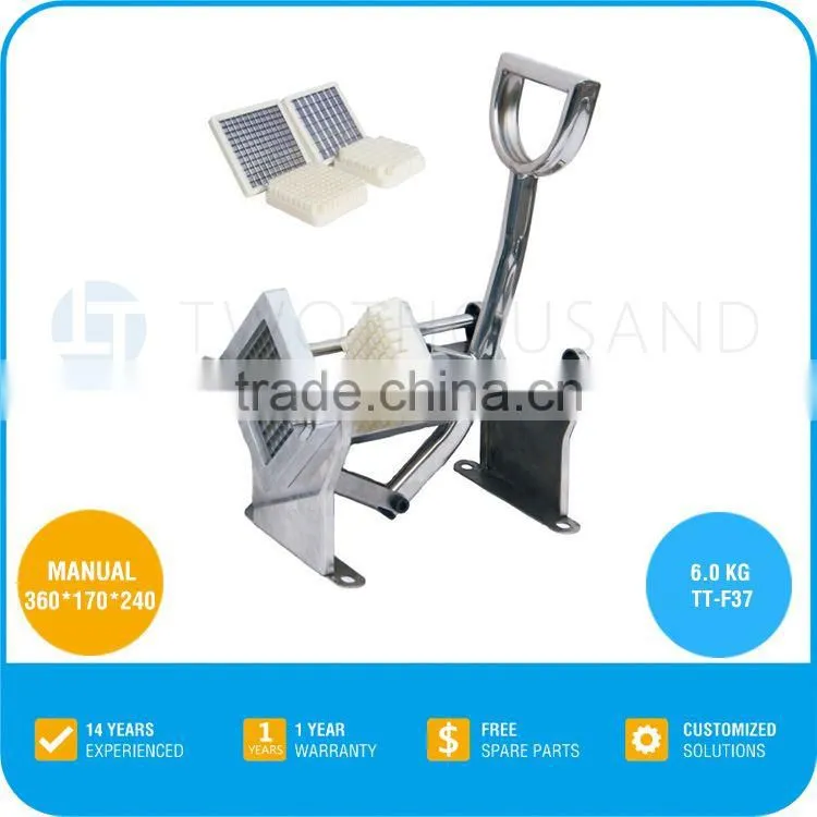2017 Manufacturer of Ribbon Potato French Fries Cutter, Manual Control, Full S/S, TT-F37