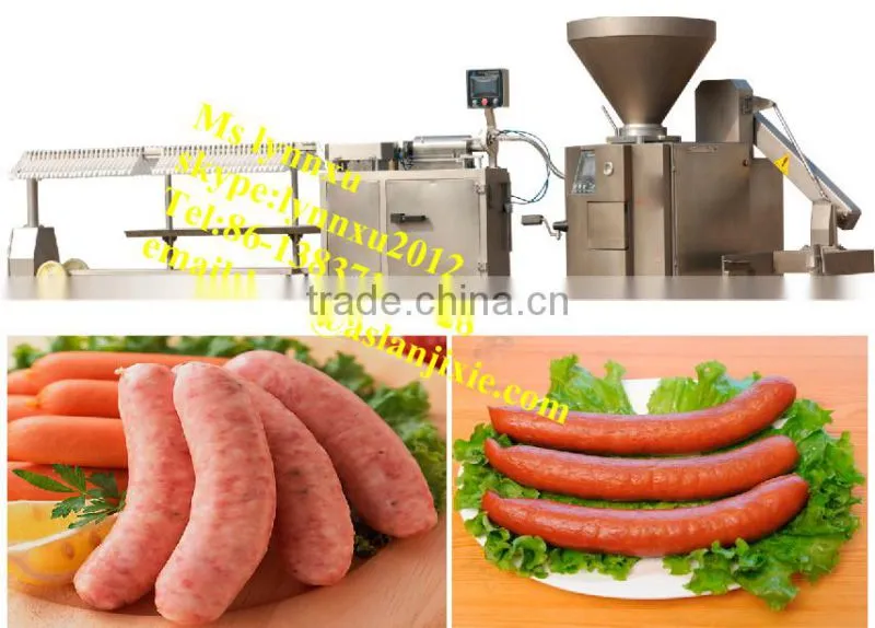 sausage making machine / sausage stuffing machine / industrial sausage filling machine