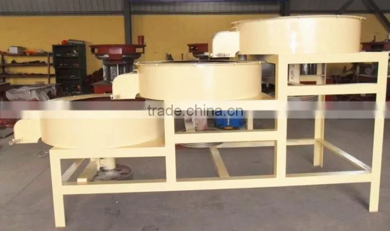 Ball granulator with high speed rotating to make raw materials into ball particle