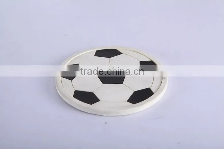 ecofriendly plastic 3d silicone beer coaster
