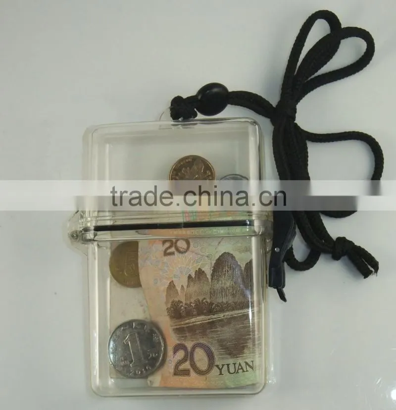 Cheap promotion money plastic beach case