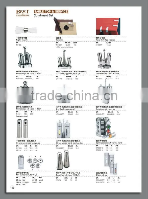 acryl tall Oil/vinegar dispenser