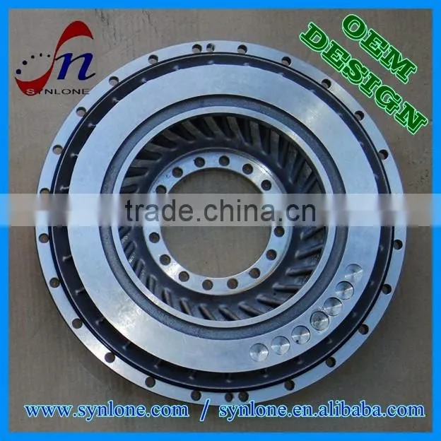 High quality precision-machined internal spline plate gear with 100% inspection