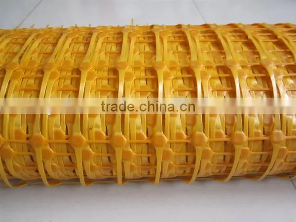 Plastic warning barrier fence/orange plastic safety fence