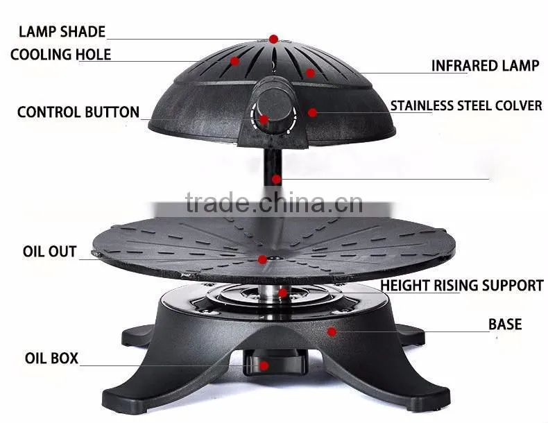 Steel BBQ Grill/Barbecue Grill with bbq tool set