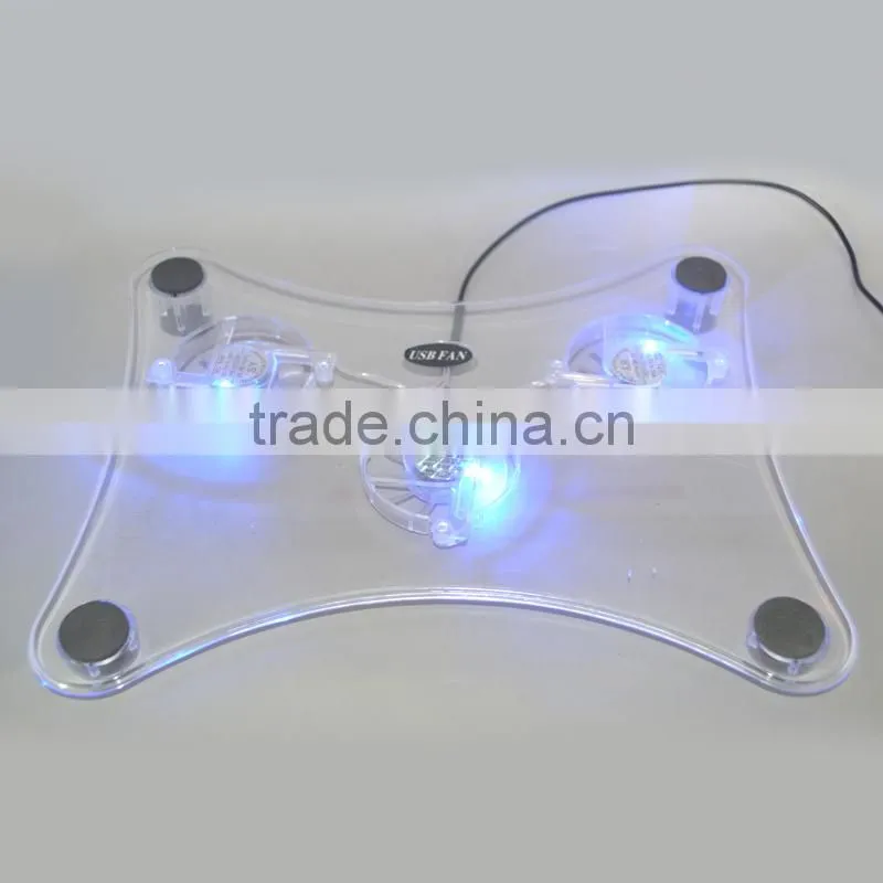 laptop cooling pad with 3 fan