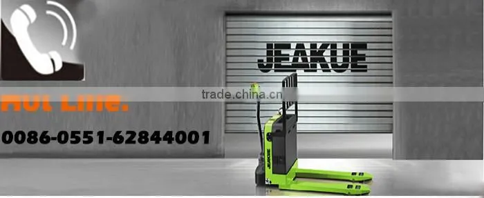 Chinese manufacture 3T standing electric pallet forklift