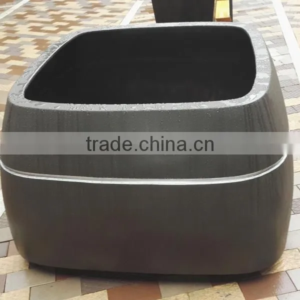 fiber glass reinforced plastic flowerpot