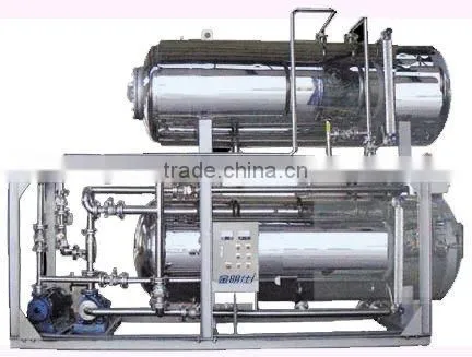 vegetables in glass jars autoclave sterilizer