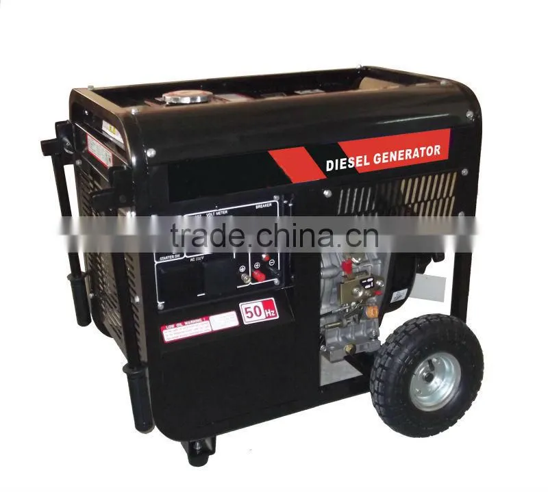 5kVA Portable Diesel Generators For Home With Prices Wheels