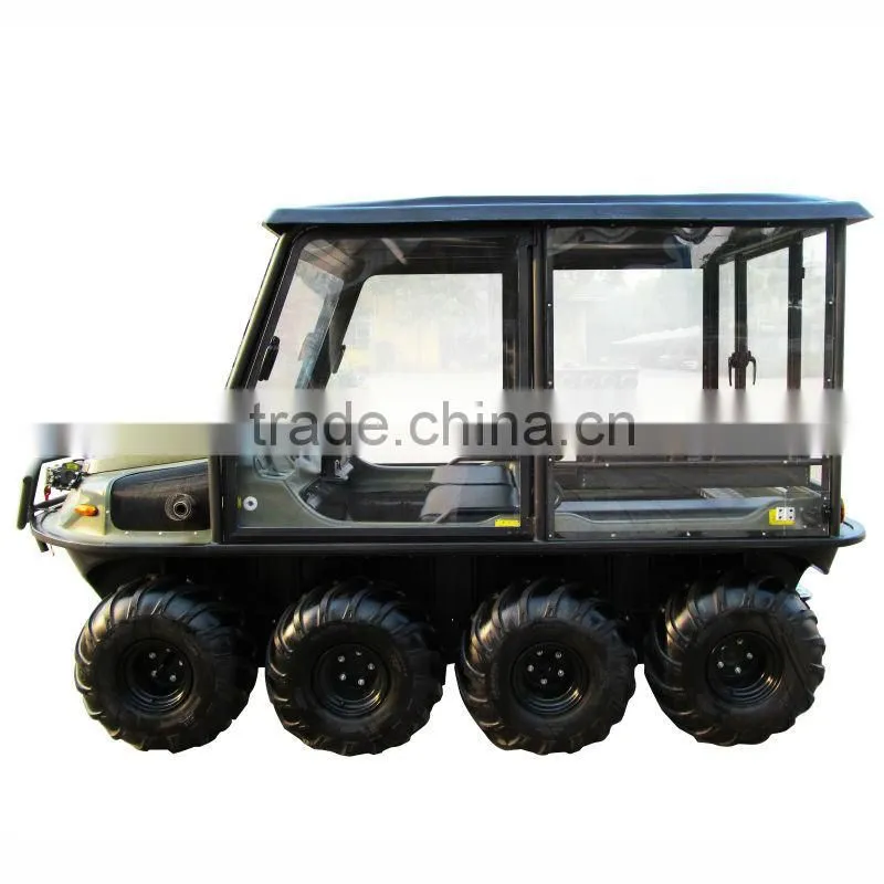 XBH 8X8-2 closed type vehicle 800cc 8 Wheel rainning proof go any way All-Terrain ATV